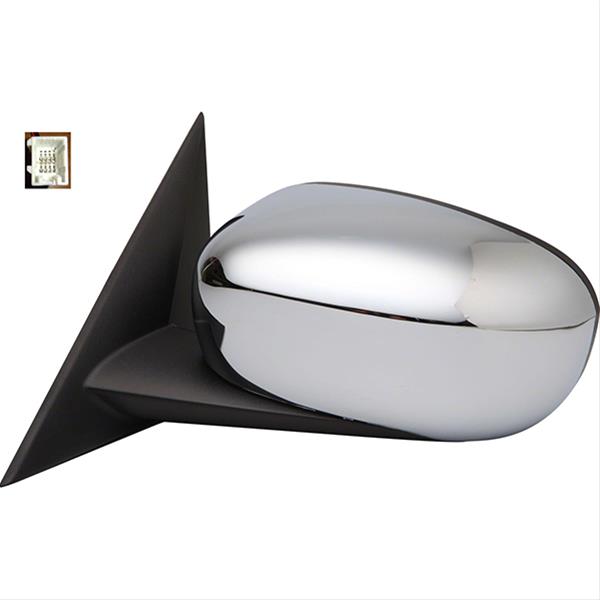 Chrome Left Side Mirror 2005-2010 Chrysler 300, 05-08 Magnum